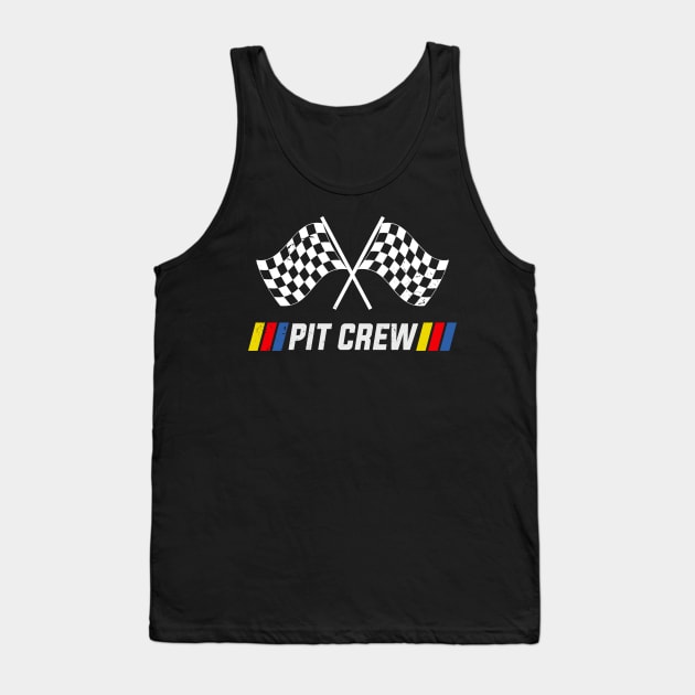 Pit Crew Race Car Parties Parents Pit Racing Tank Top by swissles